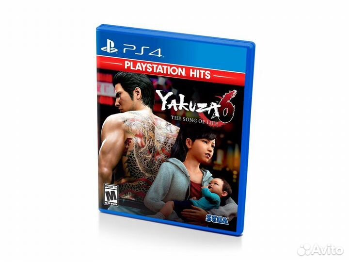 Yakuza 6 The Song of Life PlayStation Hits (PS4)