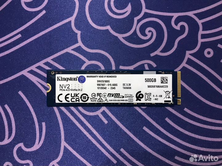 SSD M.2 Kingston NV2 500 GB