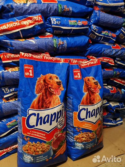 Корм для собак chappi