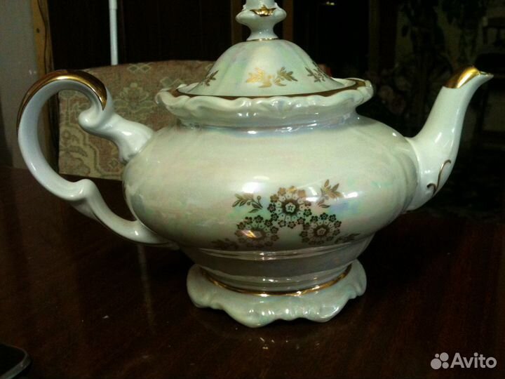 Чайник,сахарница, молочник от сервиза Веймар гдр