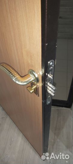 Дверь входная металлическая открывание внутрь