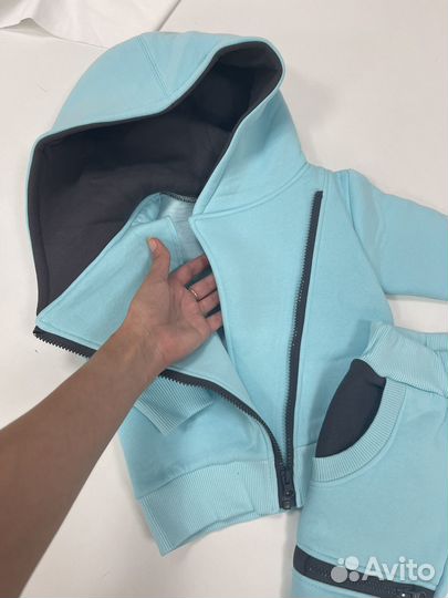 Новый Спортивный костюм с начесом 80 р