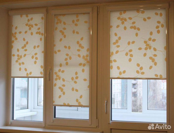 Кассетные рулонные шторы уни1 уни2