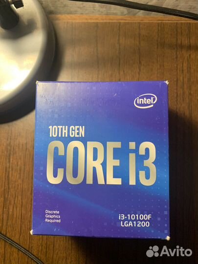 Процессор i3 10100f