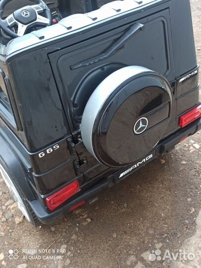 Детский электромобиль mercedes benz g65 amg. Торг