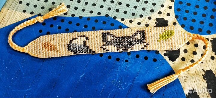 Браслет из чешского бисера