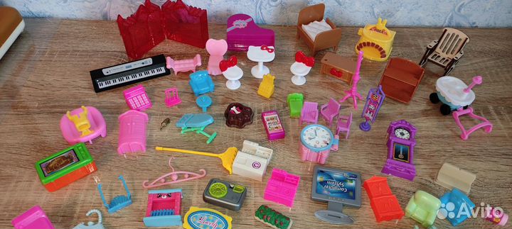 Игрушечная Мебель, посуда, продукты