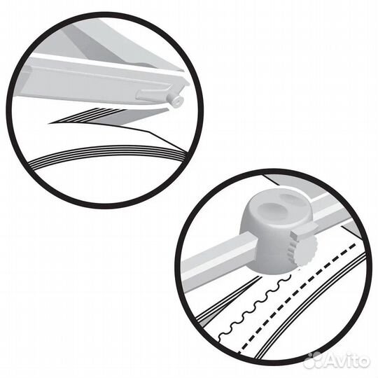 Резак сабельный+роликовый Brauberg RS5, А4, 5 л