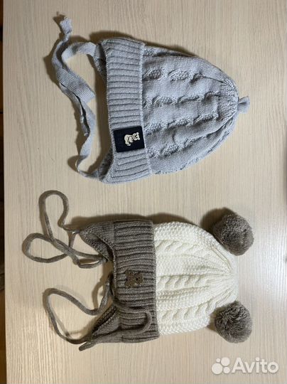 Шапка детская на малыша до 1 годика