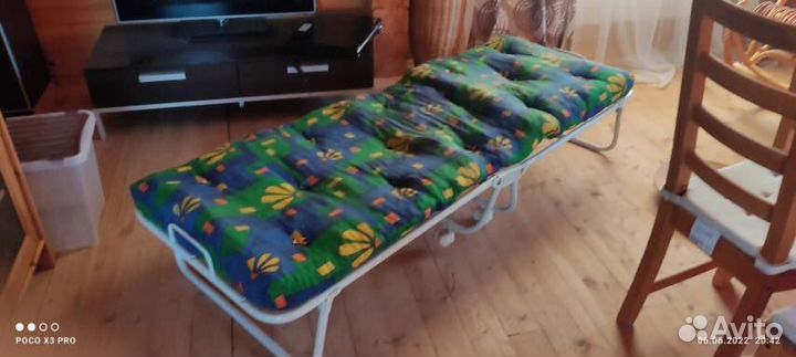 Раскладушка в аренду (смена в лагере 1500)