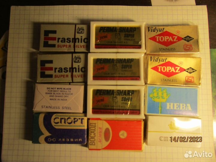 Лезвия для бритья gillette