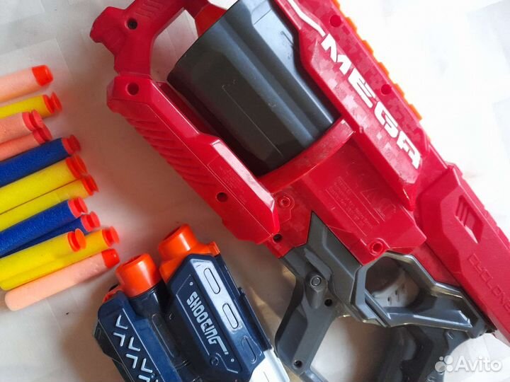 Пистолет Бластер nerf Mera Циклон А 9353