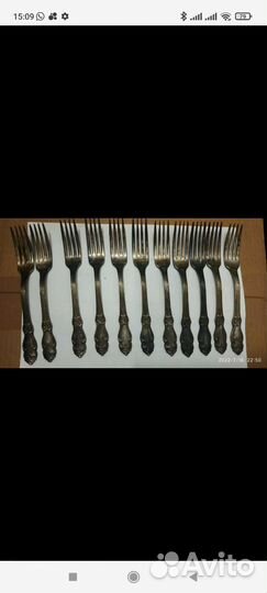 Ложки мельхиоровые СССР