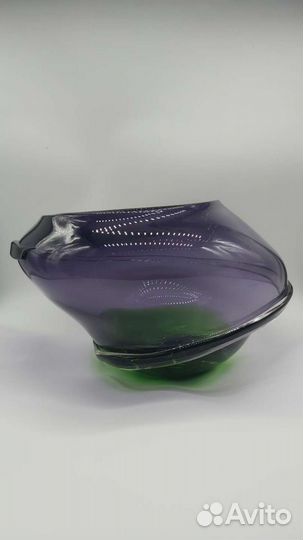 Ваза напольная из муранского стекла