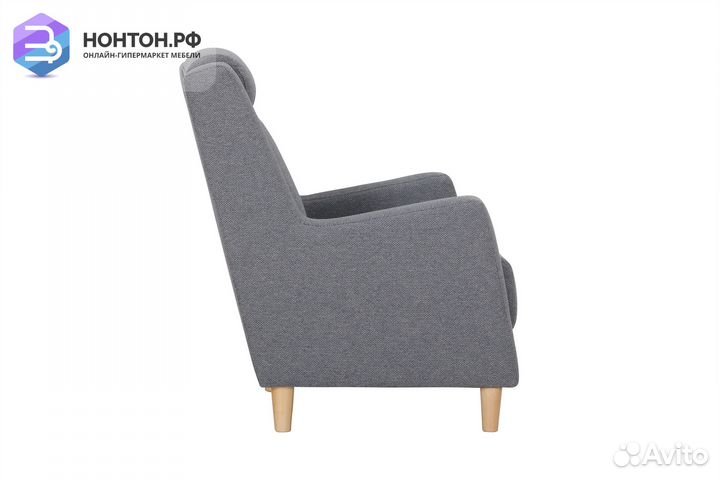 Кресло Дилан серое