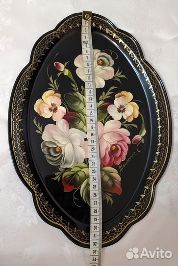 Поднос новый Жостово