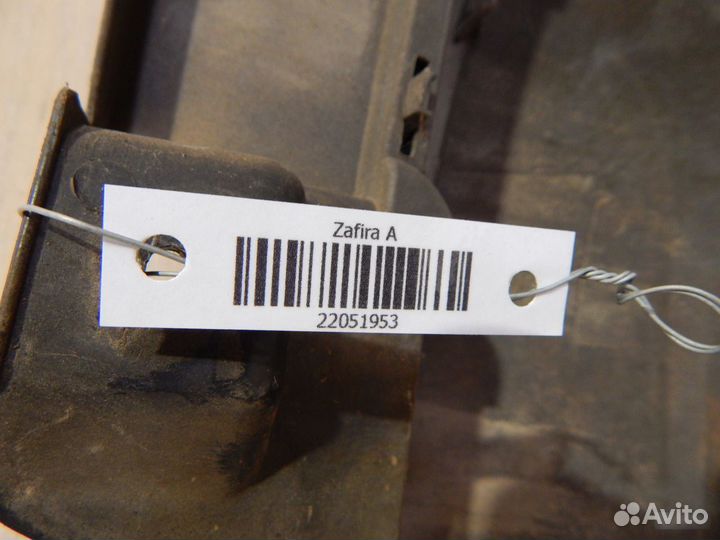 Бампер задний Opel Zafira A