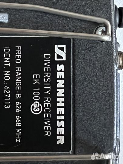 Sennheiser ew 100 g3 дипазон В