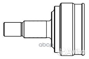 ШРУС chevrolet lanos/rezzo/daewoo nubira 1.6-2