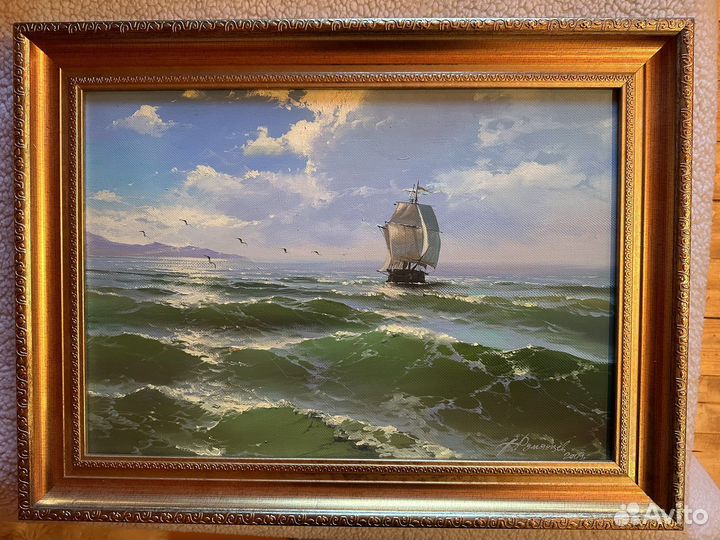 Картина маслом на холсте