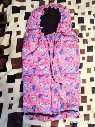 Конверт зимний в коляску, в санки