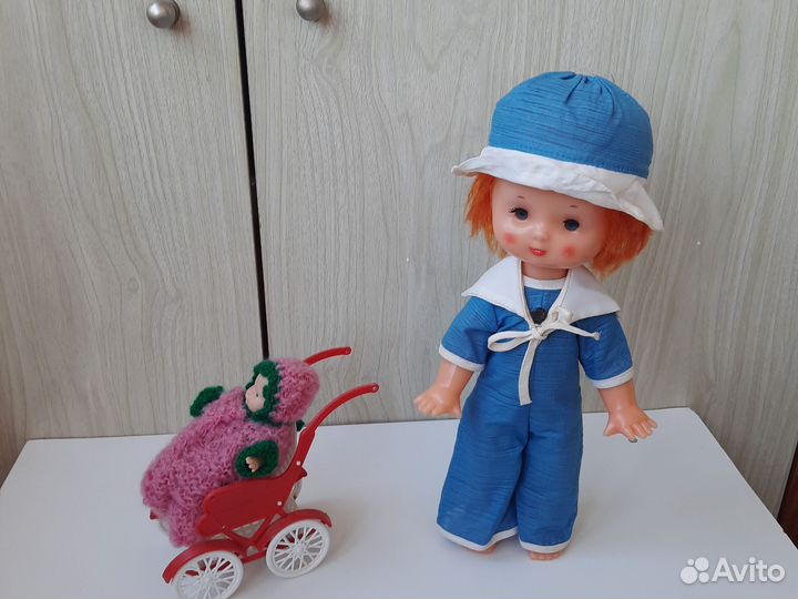 Кукла пупс советские СССР шагающая