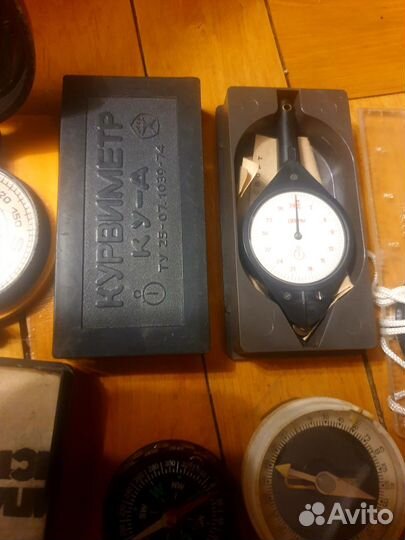 Компас СССР разные Курвиметр,Индикатор ич