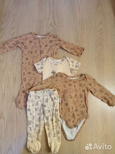 Детские вещи пакетом от 0 до 3