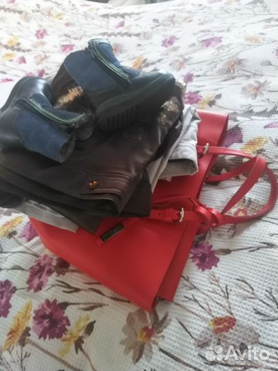 Женские и детские вещи б/у пакетом