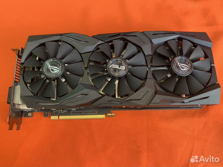 Видеокарта Rog Strix Asus GeForce GTX 1060 6GB