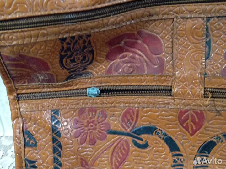 Сумка женская натуральная кожа коричневая хозяйств