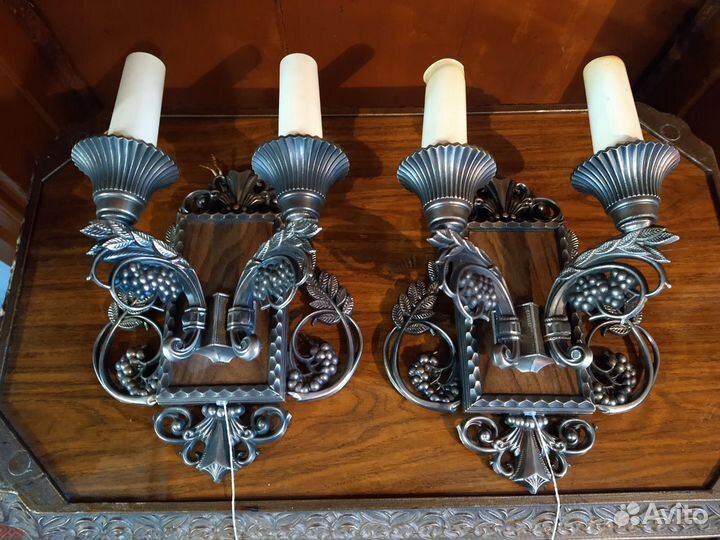 Настенный светильник бра СССР рябинушка