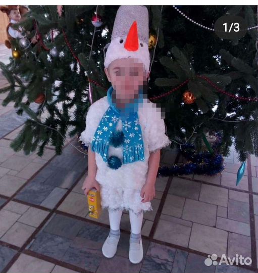 Костюм снеговика