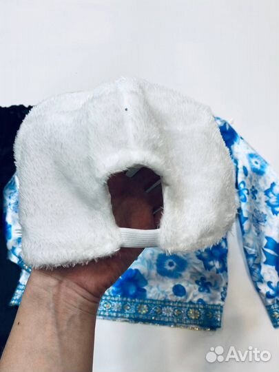 Новогодний костюм Заяц в русском стиле, мальчик