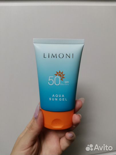 Limoni Солнцезащитный крем-гель для лица SPF 50+