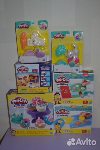 Новый набор пластилина play-doh плей до