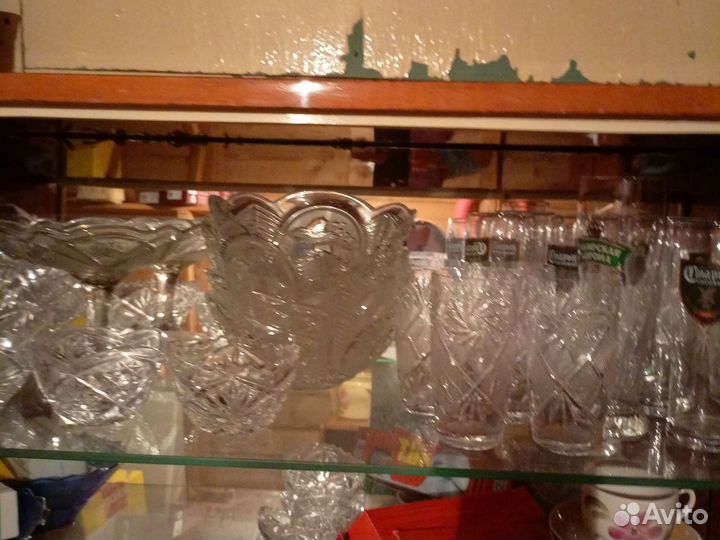 Хрусталь. Тарелки в ассортименте