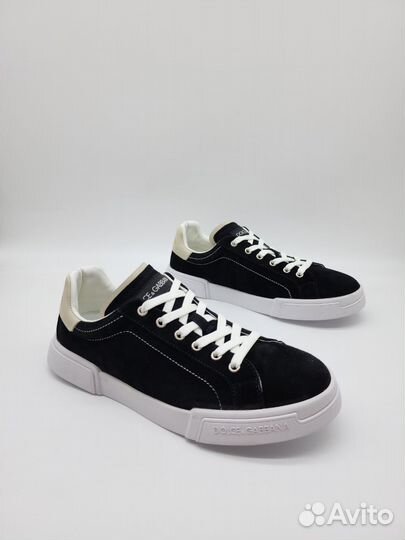 Кеды Dolce Gabbana DG натуральная замша