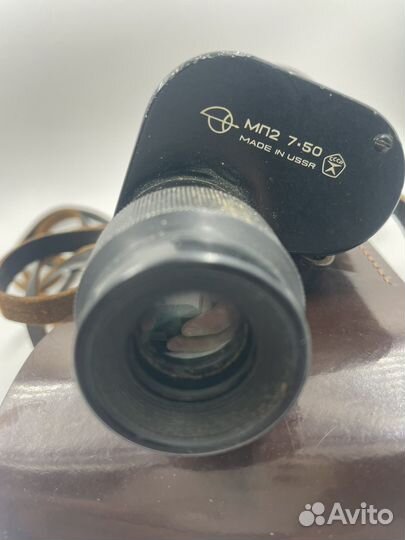 Монокуляр монокль СССР мп2 7х50 в кофре