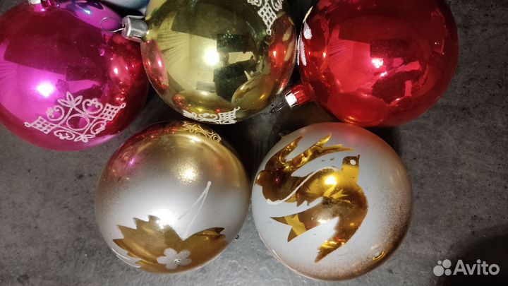 Советские Елочные игрушки