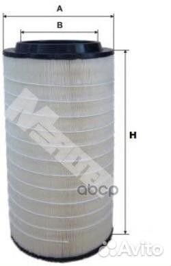 Фильтр воздушный (элемент основной) 494х296 Кам