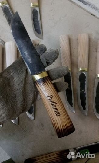 Нож якутский охотничий