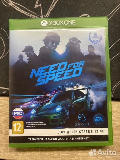 Диск Need for speed xbox