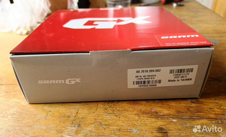 Манетка sram GX 11 ск., цепь PC X1, хомут новые