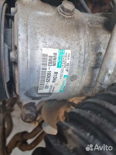 Компрессор кондиционера range rover vogue