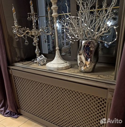 Экран для радиатора батареи из мдф