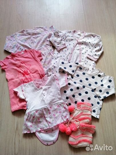 Вещи на девочку, пакетом