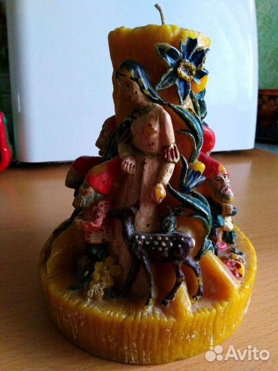 Свеча,Белоснежка и семь гномов '' Германия