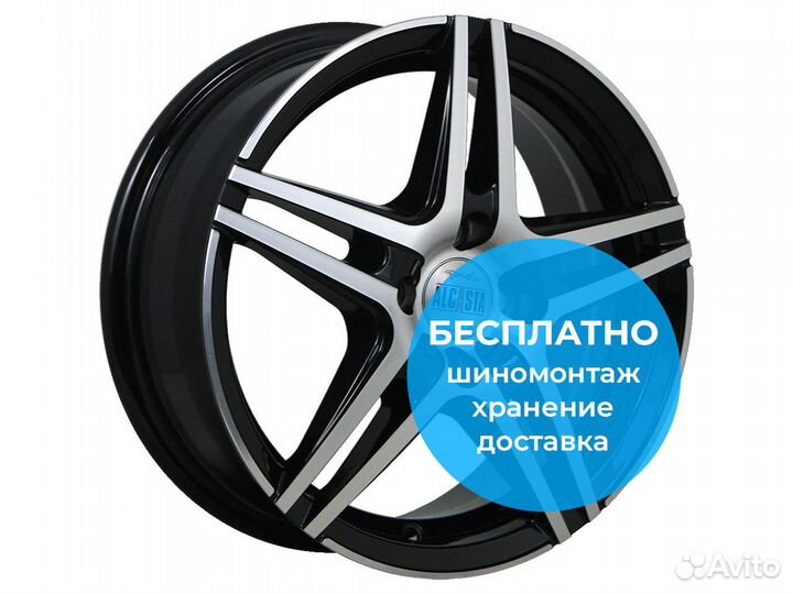 R15 4x100 6J ET48 D54,1 Alcasta M54 BKF