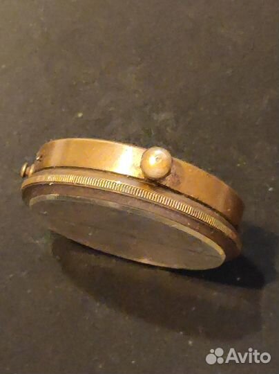 Карманный компас A.J. krogh Christiania Norvege